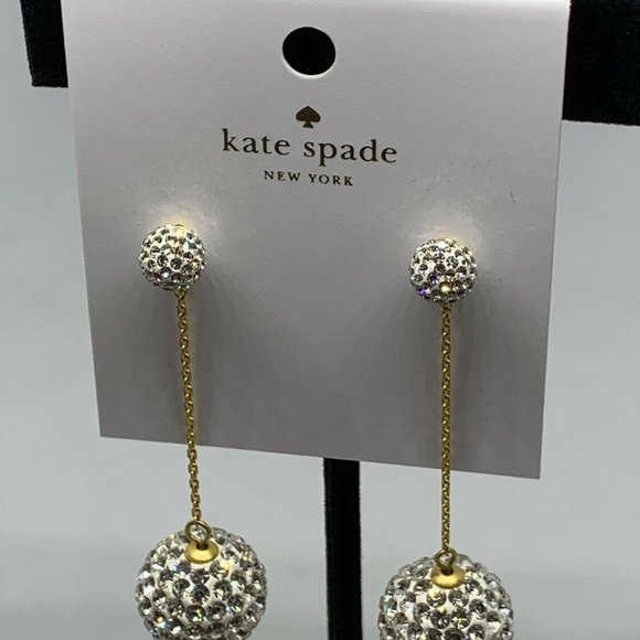 Kate Spade Razzle Dazzle Crystal Dangle Earrings - Picture 5 of 8